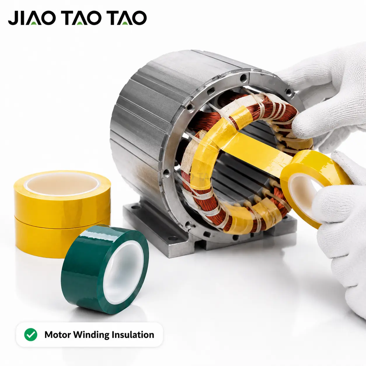 PET insulation tape for motor winding and electrical protection